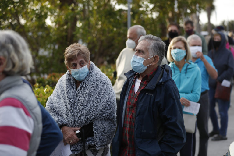 Johnson County Brings Great Changes To Keep The Elderly In Queue Warm While Waiting For Vaccination!